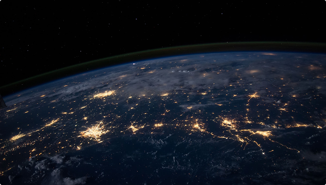 地球夜景